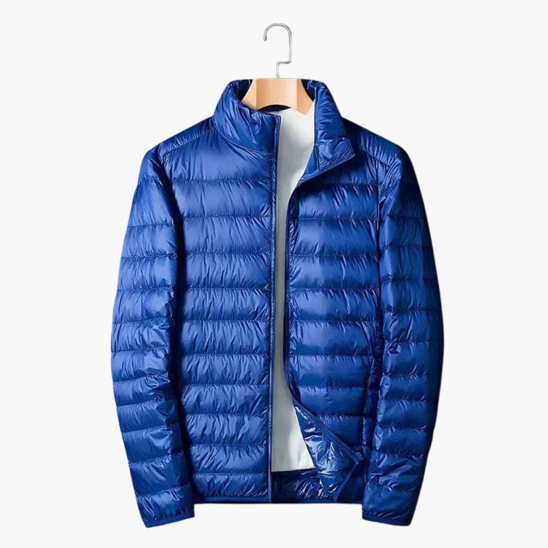 Herren Steppjacke mit Reißverschluss und Seitentaschen 3