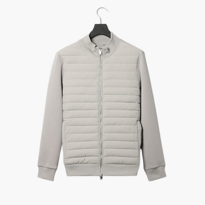 Herren Steppjacke mit Reißverschluss und Stehkragen 1