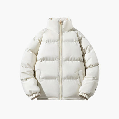 Herren Steppjacke mit Reißverschluss und hohem Kragen 6
