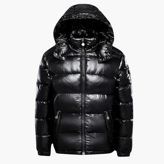 Herren Steppjacke mit Reißverschluss und seitlichen Taschen 0