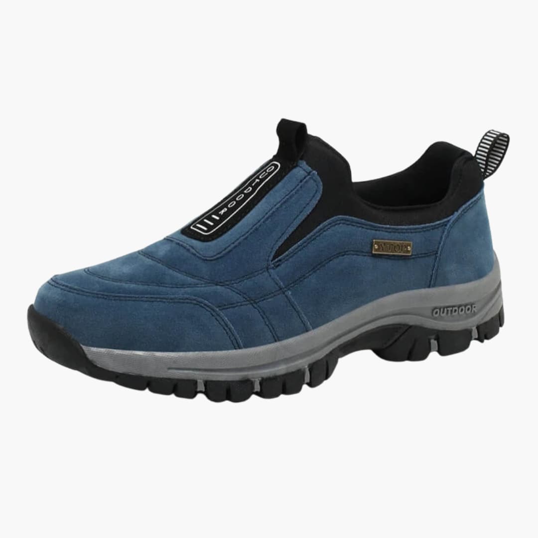 Herren Wanderschuhe mit Slip-On-Design und strukturierter Sohle 0