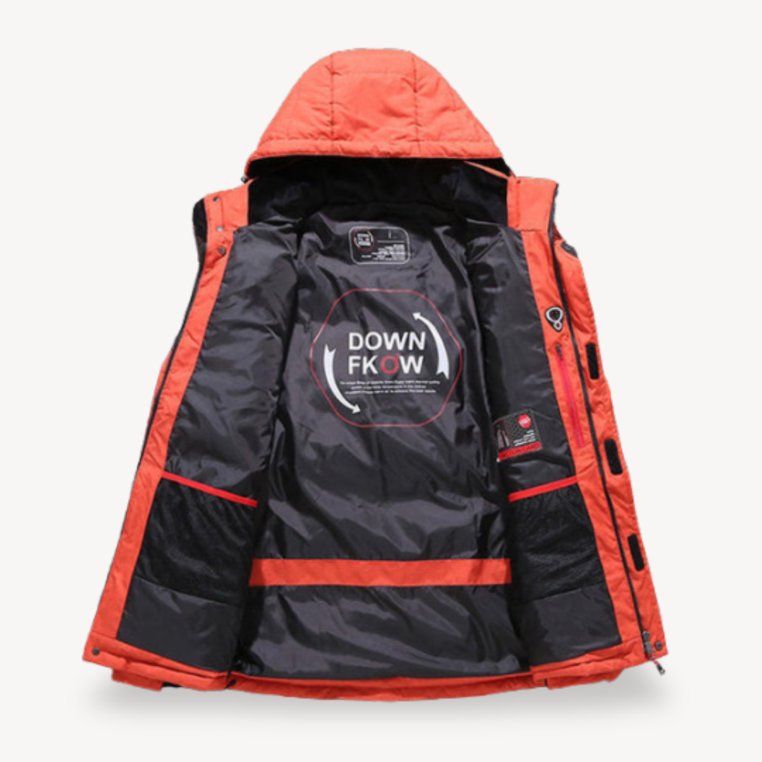 Herren Winter Pufferjacke mit Kapuze | Loravelle 3