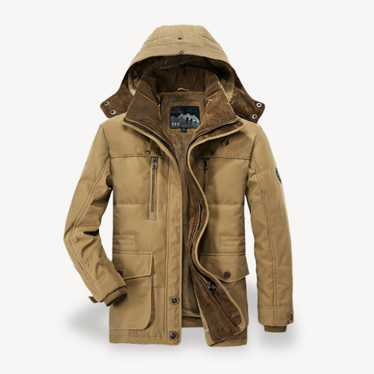 Herren Winterjacke mit Fleecefutter | Loravelle 0