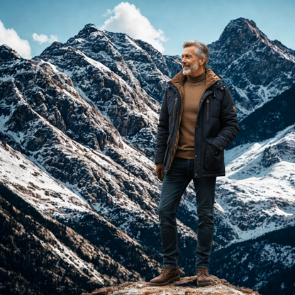 Herren Winterjacke mit Fleecefutter | Loravelle 1
