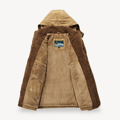 Herren Winterjacke mit Fleecefutter | Loravelle 2