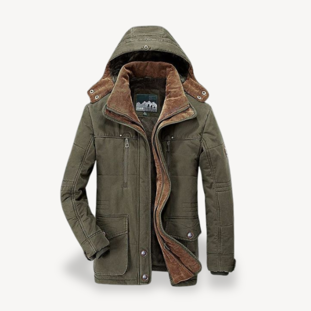Herren Winterjacke mit Fleecefutter | Loravelle 3