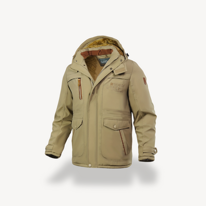 Herren Winterjacke mit Kapuze | Loravelle 0