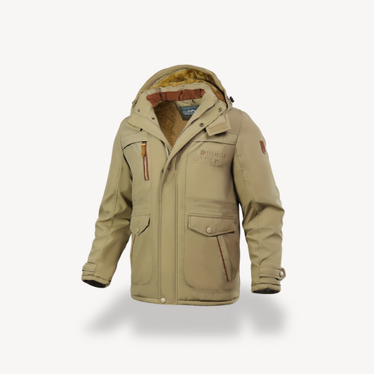 Herren Winterjacke mit Kapuze | Loravelle 0