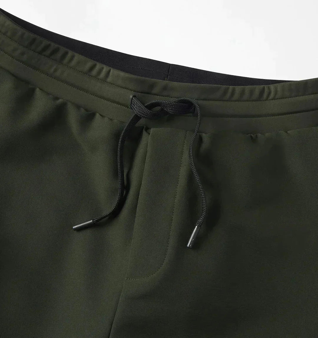 Herrenhosen - Kordelzug - Elastische Taille - Stretchhosen - Slim Fit Jogger-Chaps Herrenmode