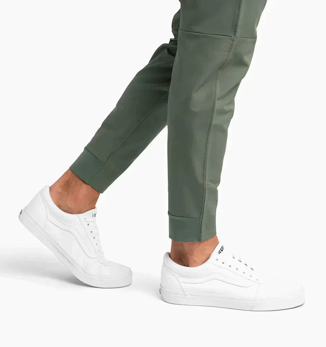 Herrenhosen - Kordelzug - Elastische Taille - Stretchhosen - Slim Fit Jogger-Chaps Herrenmode