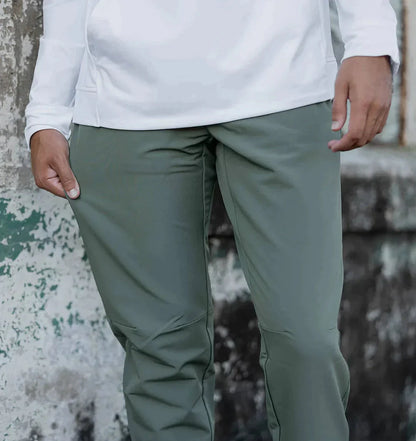 Herrenhosen - Kordelzug - Elastische Taille - Stretchhosen - Slim Fit Jogger-Chaps Herrenmode