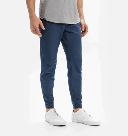 Herrenhosen - Kordelzug - Elastische Taille - Stretchhosen - Slim Fit Jogger-Chaps Herrenmode