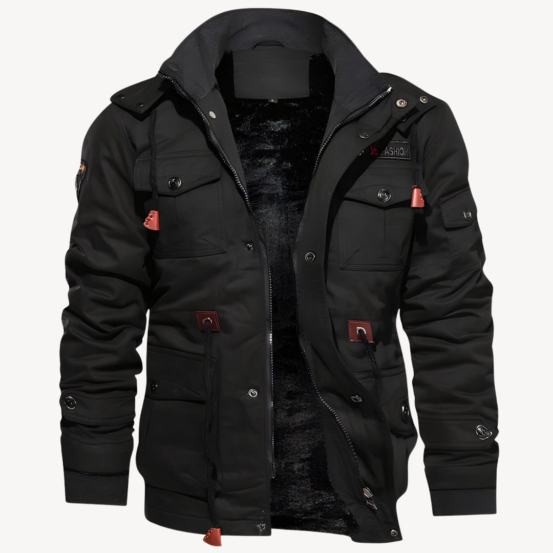 Herrenjacke mit Fleecefutter | Loravelle 0