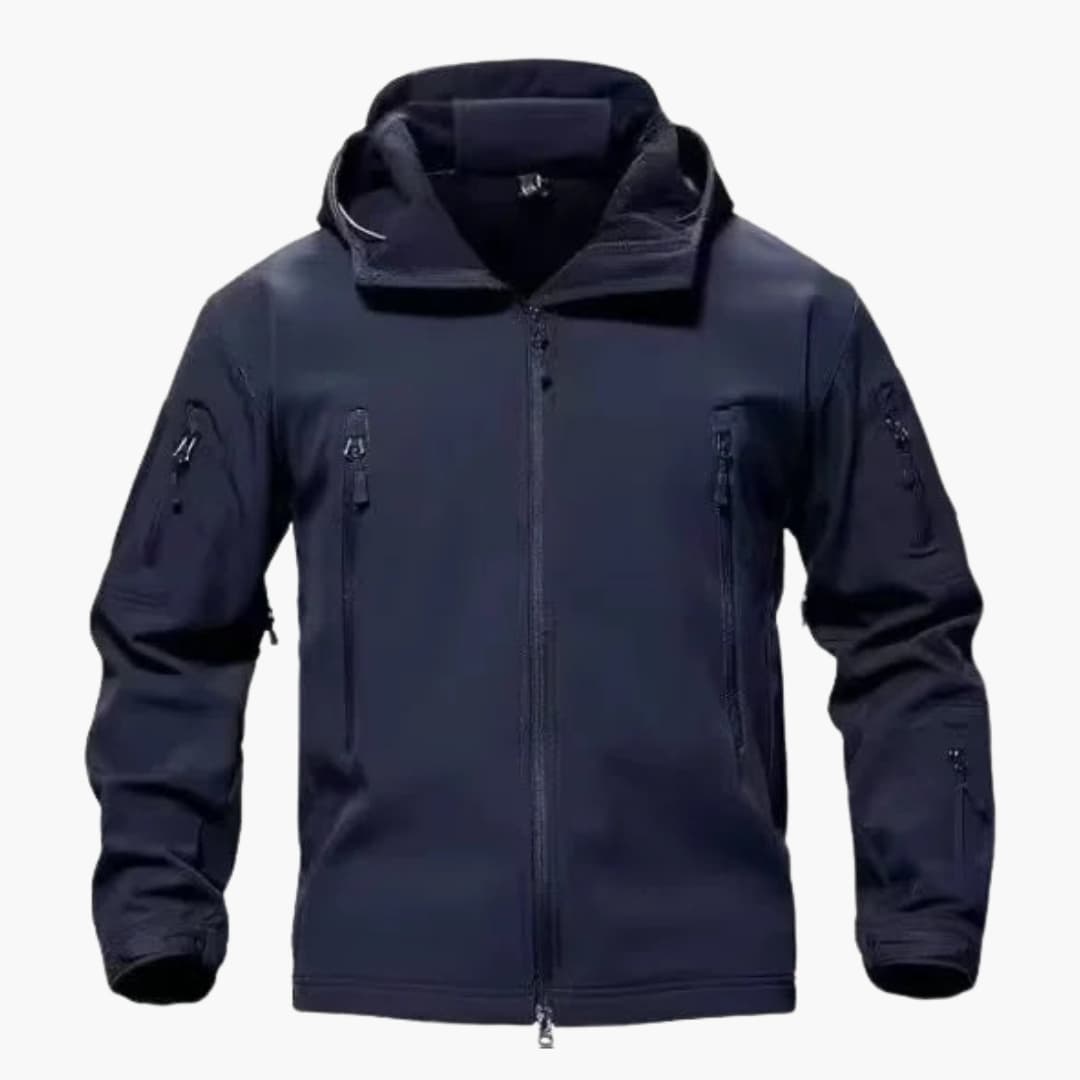 Herrenjacke mit Kapuze 2