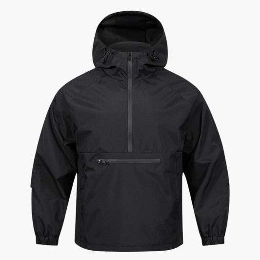 Herrenjacke mit Kapuze Frontreißverschluss und langen Ärmeln 0