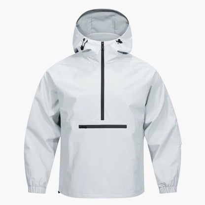 Herrenjacke mit Kapuze Frontreißverschluss und langen Ärmeln 2