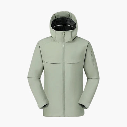 Herrenjacke mit Kapuze Seitentaschen 3