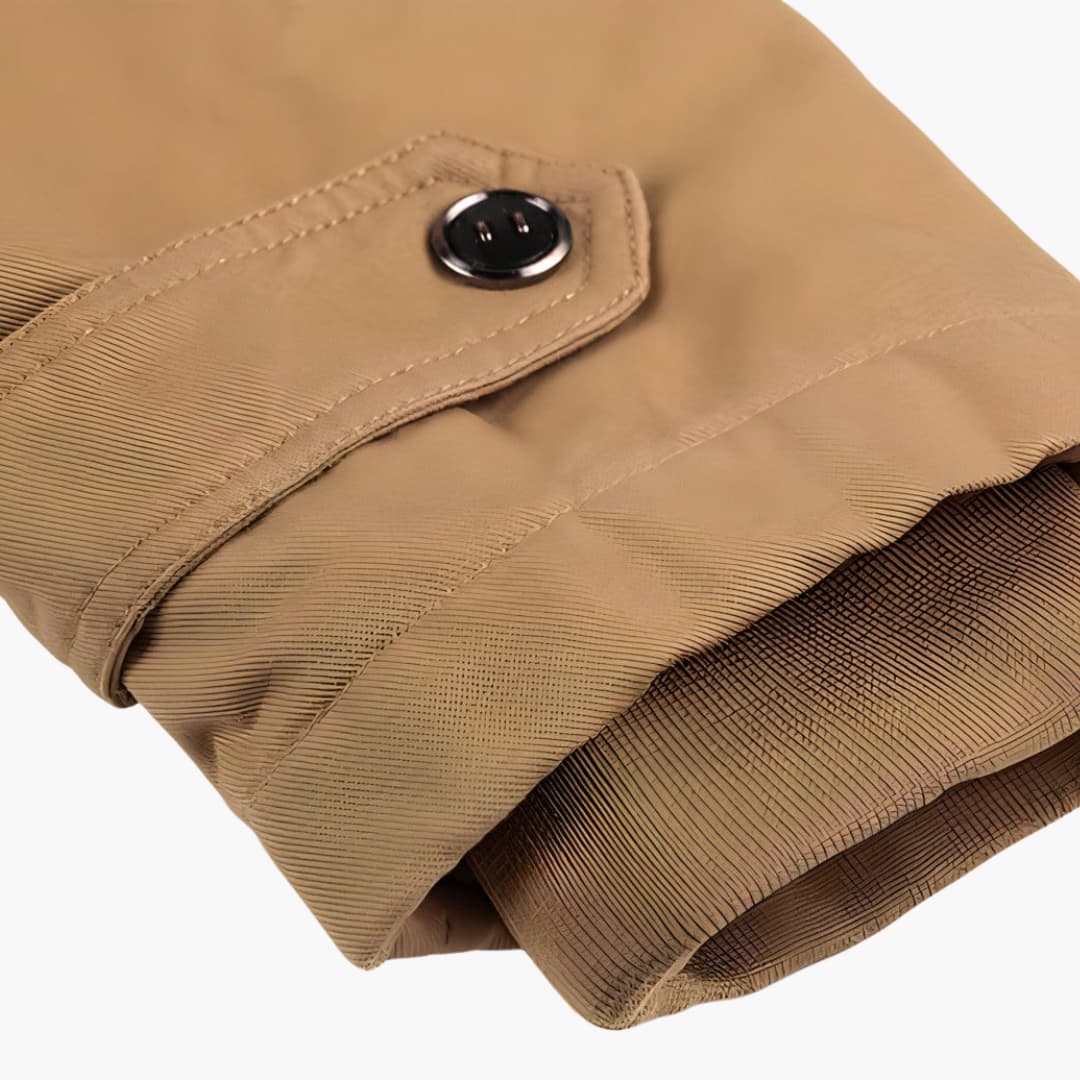Herrenjacke mit Stehkragen und mehreren Taschen 3