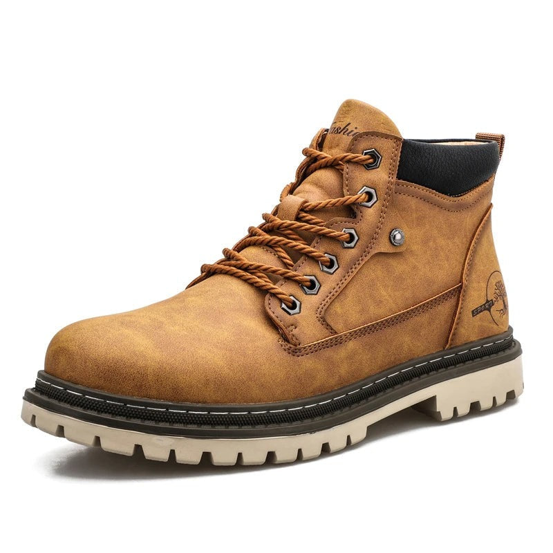 Herrenstiefel Rutschfest Schnürstiefel Arbeitsstiefel - BerlinGlamour