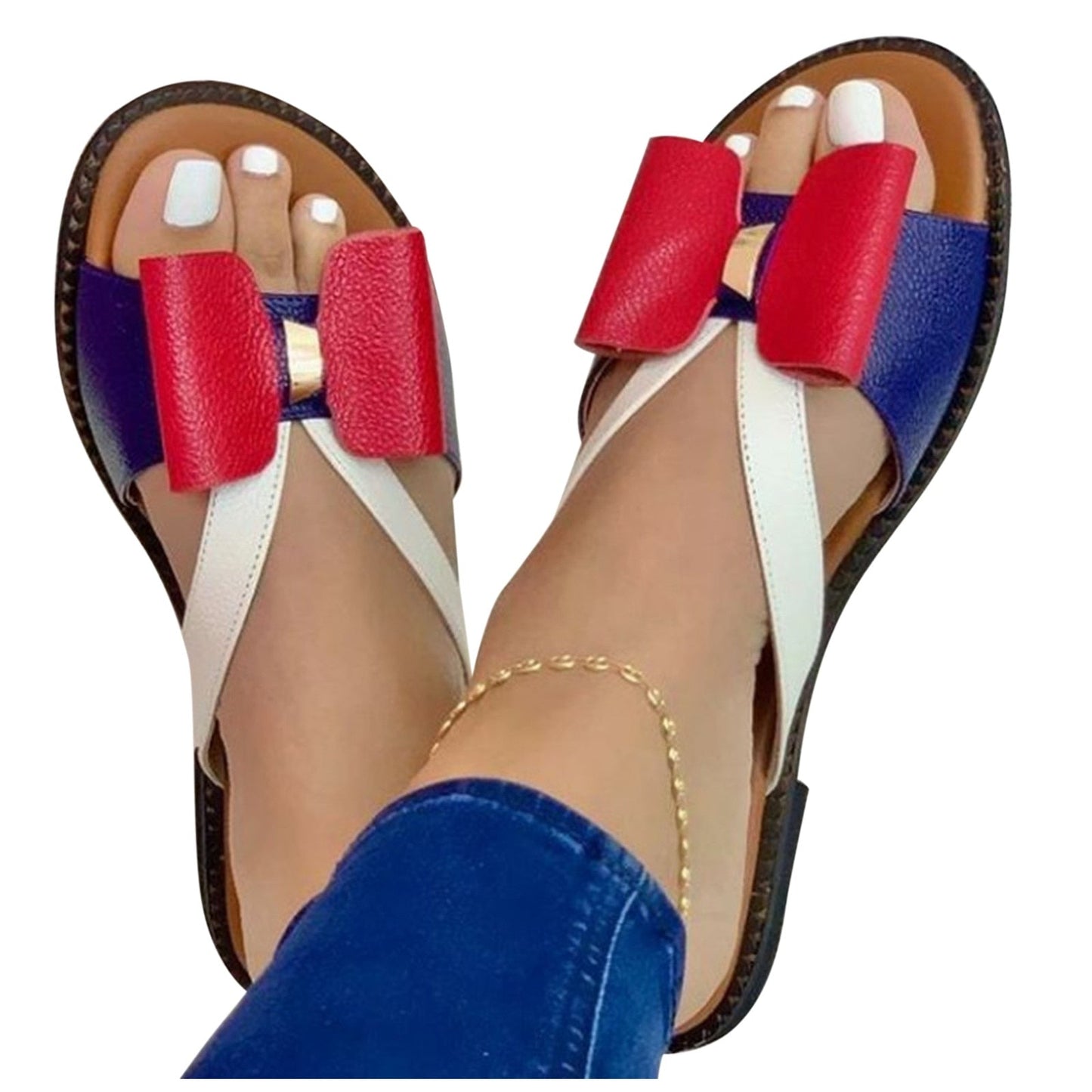 Damenschuhe Sandalen Schnellverschluss Modern
