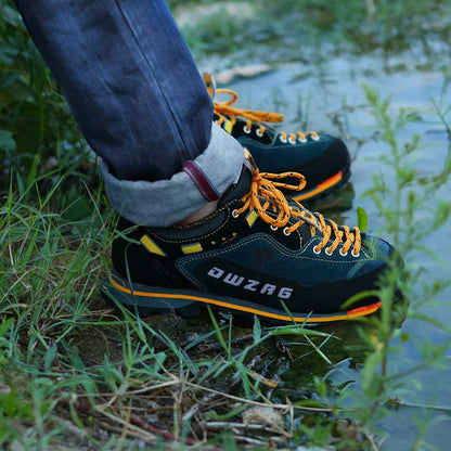 Wanderschuhe Herren Wasserdicht Robust Schnürsenkel