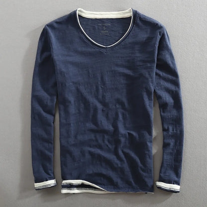 Baumwoll Pullover Herren Hochwertig Modern - BerlinGlamour