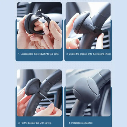 Lenkradgriff Metall Clip Universal Booster