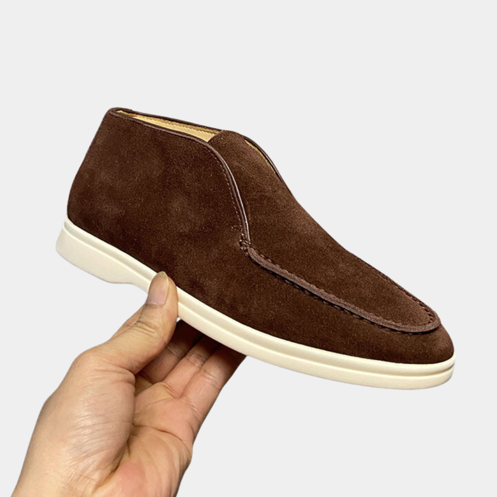 Herren Slipper Loafers Wildleder Bequem - BerlinGlamour