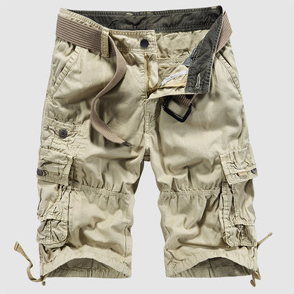 Herren Cargo Shorts Robust Bequem Freizeit