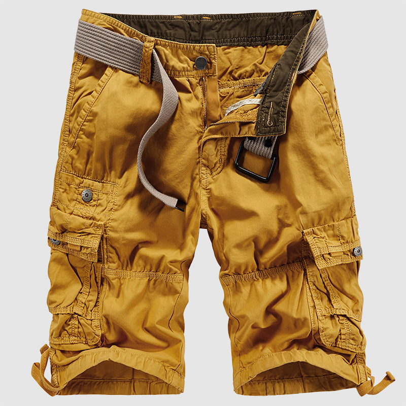 Herren Cargo Shorts Robust Bequem Freizeit
