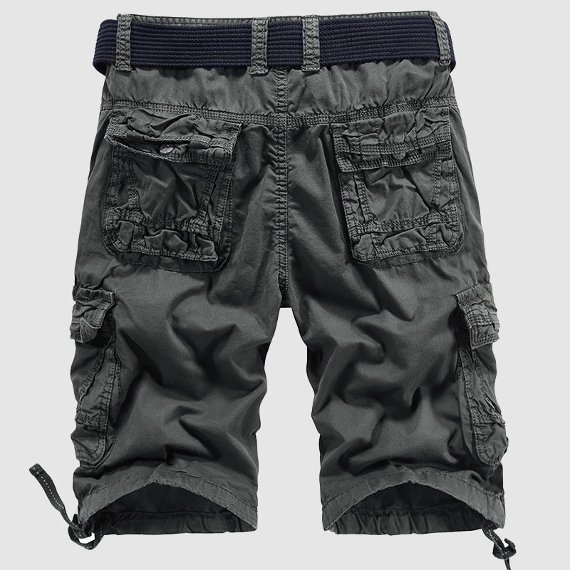Herren Cargo Shorts Robust Bequem Freizeit