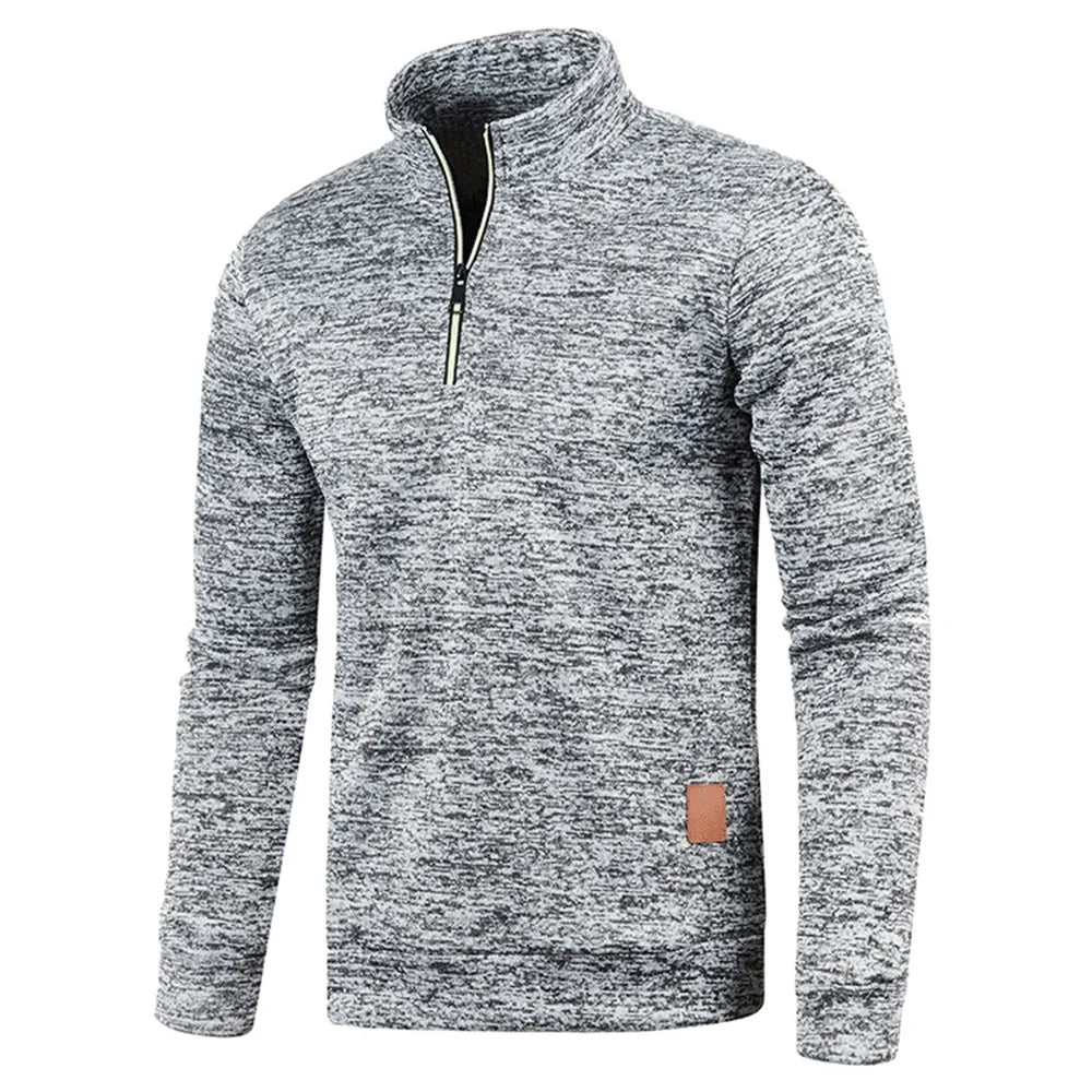 Highland Half Zip Jumper – Fleece-Pullover-Sweatshirt für Herren 0