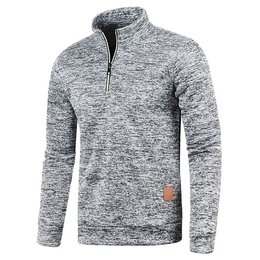 Highland Half Zip Jumper – Fleece-Pullover-Sweatshirt für Herren 0
