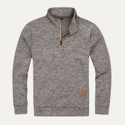 Highland Half Zip Jumper – Fleece-Pullover-Sweatshirt für Herren 2