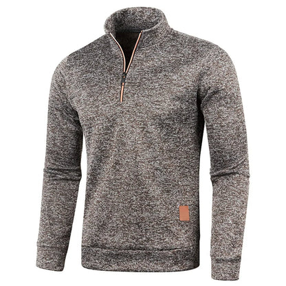 Highland Half Zip Jumper – Fleece-Pullover-Sweatshirt für Herren 6