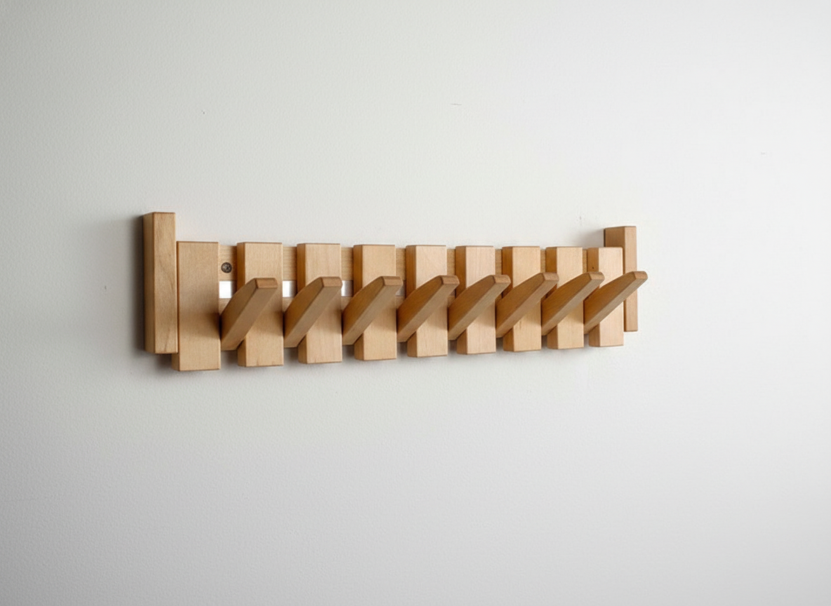 Kleiderständer Holz für Diele Modern Harmony