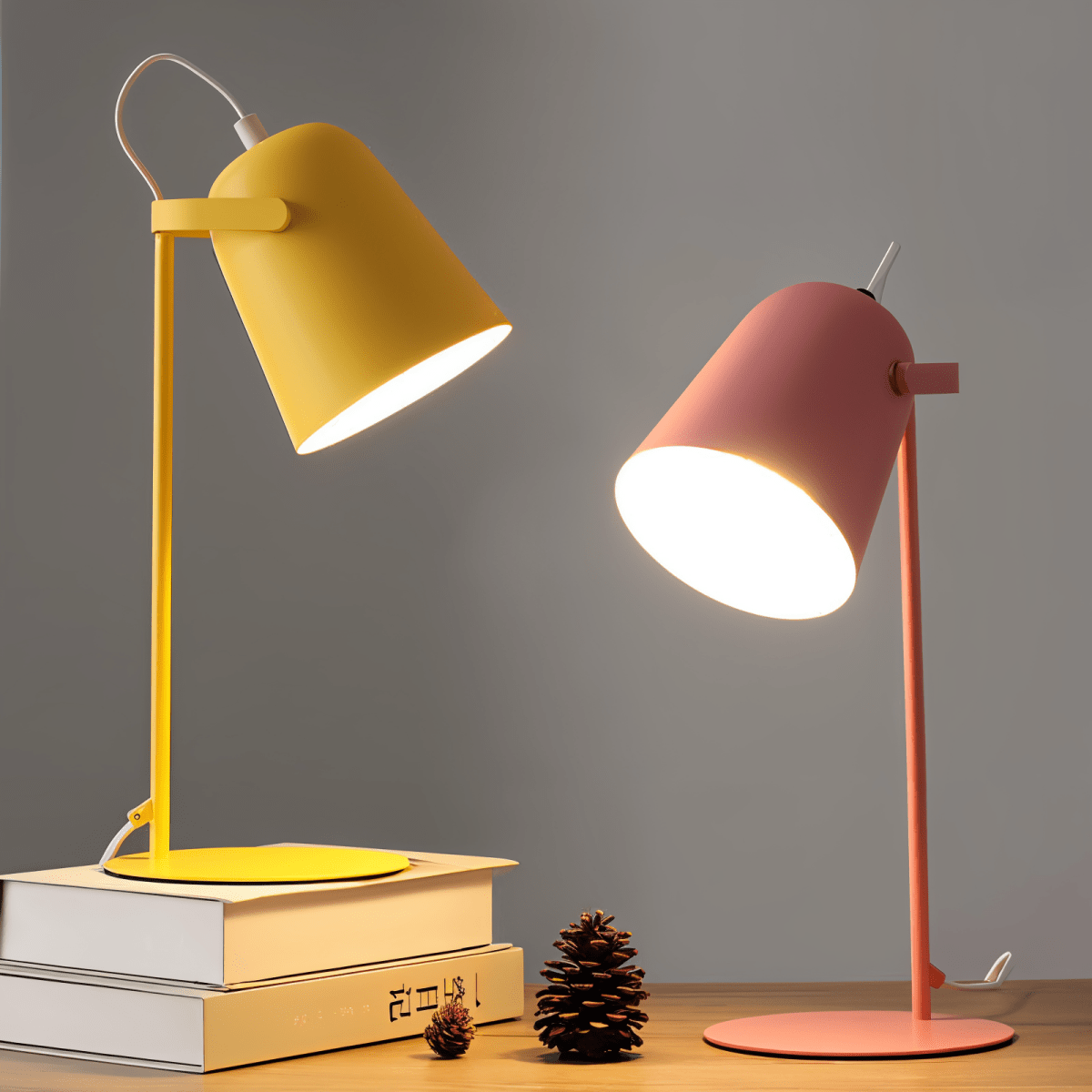 Moderne Pastell Schreibtischlampe Skandinavisch Design