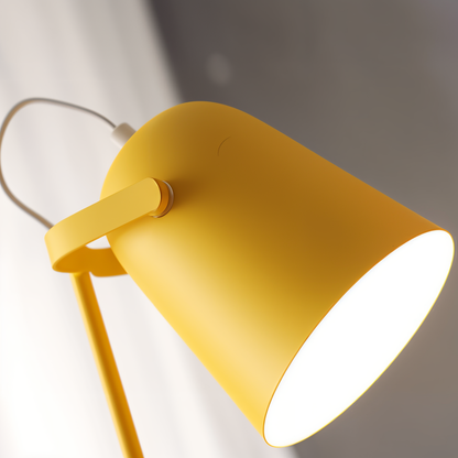 Nordische Tischlampe Gelb Verstellbar Modern