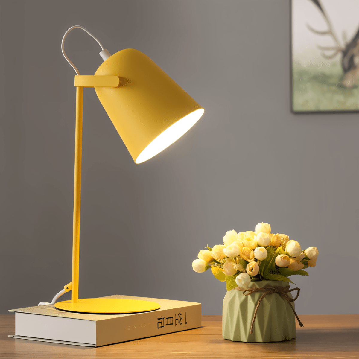 Moderne Pastell Schreibtischlampe Skandinavisch Design