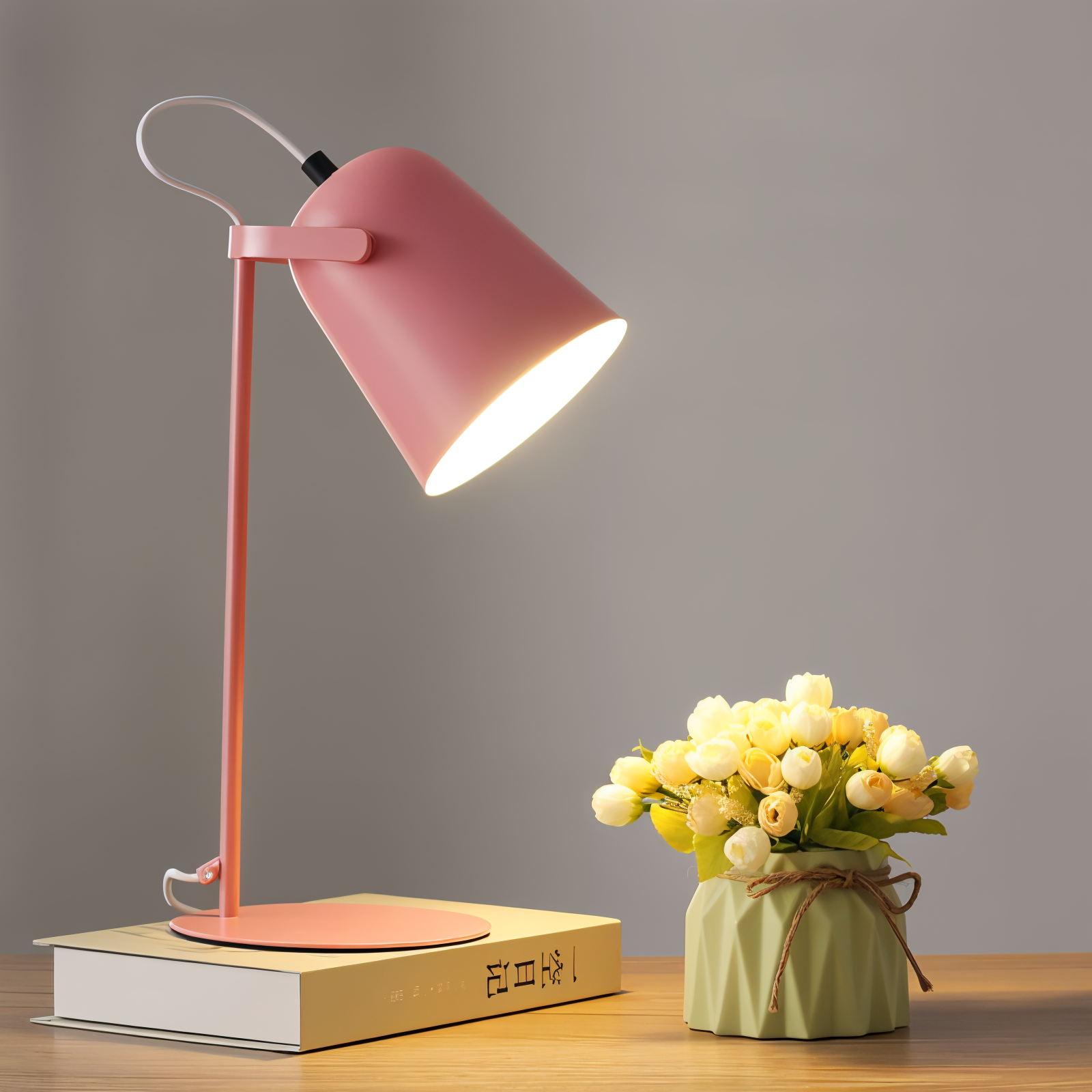 Nordische Tischlampe Gelb Verstellbar Modern - BerlinGlamour