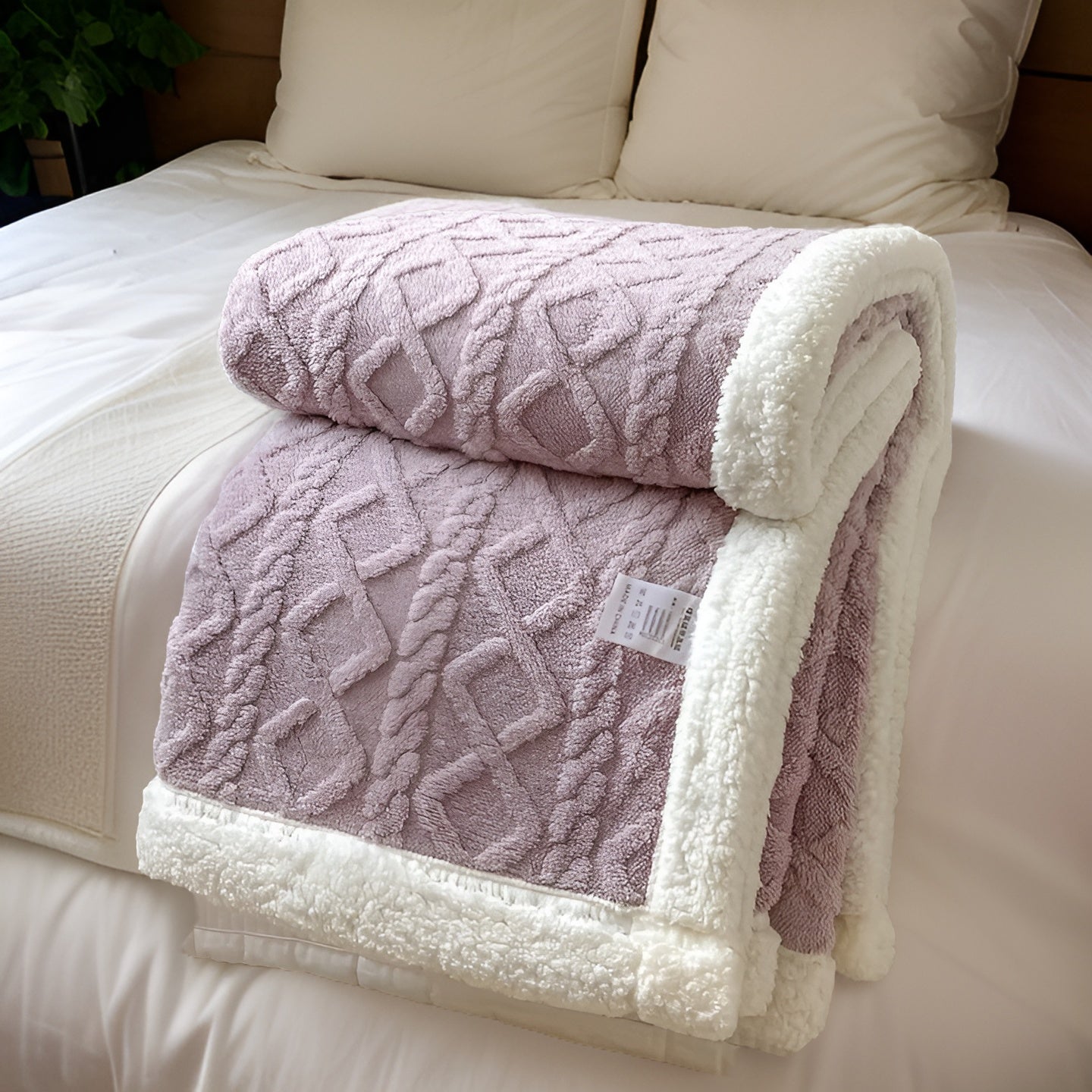 Weiche Kuscheldecke Doppelseitig Flauschig für Winter