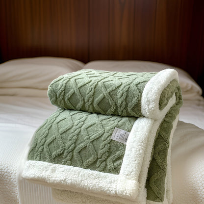 Weiche Kuscheldecke Doppelseitig Flauschig für Winter