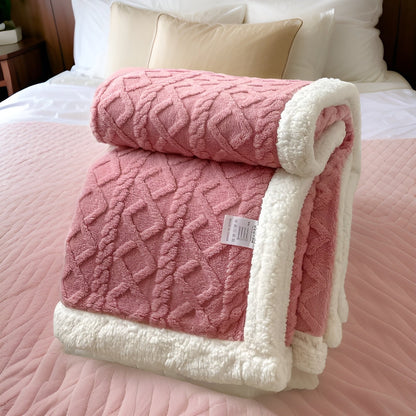 Weiche Kuscheldecke Doppelseitig Flauschig für Winter