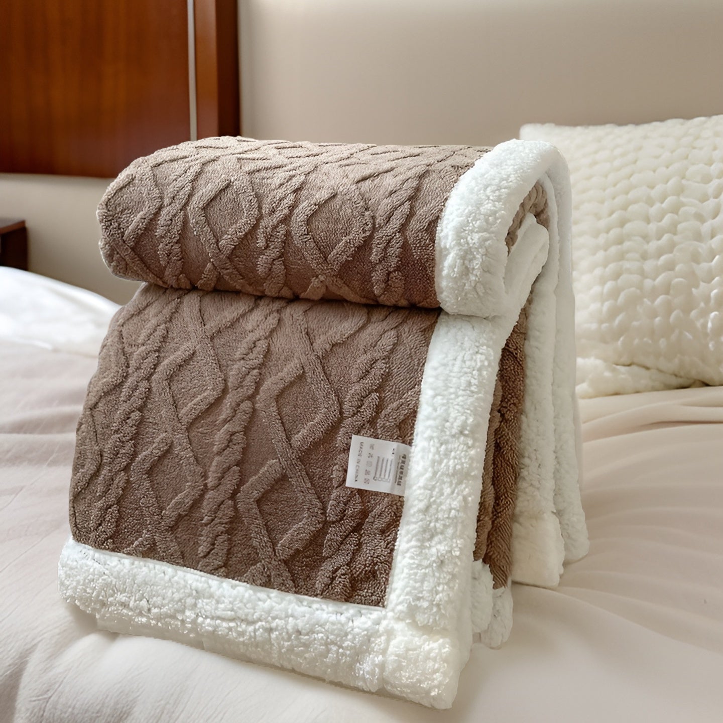 Weiche Kuscheldecke Doppelseitig Flauschig für Winter