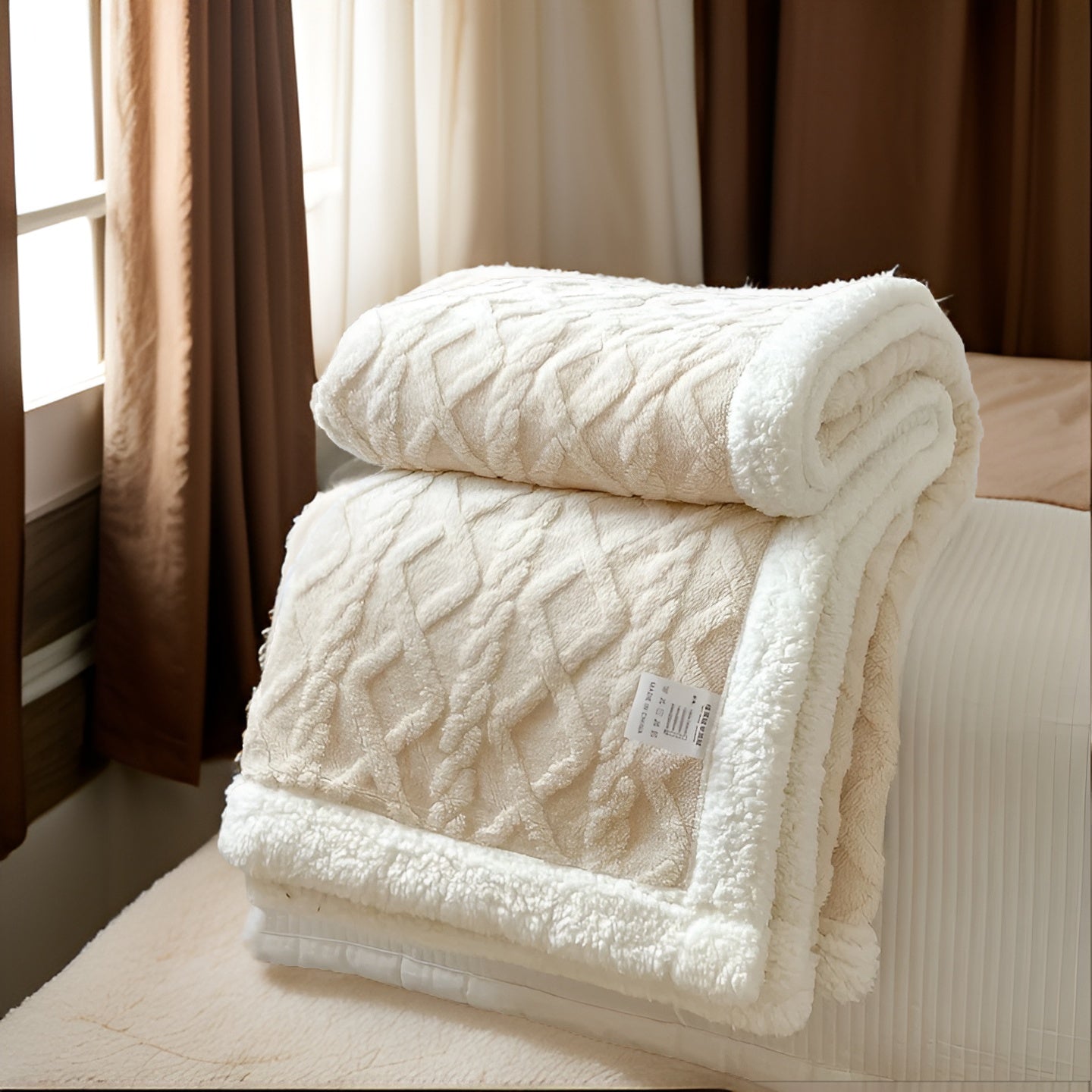 Weiche Kuscheldecke Doppelseitig Flauschig für Winter