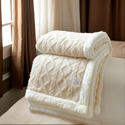Weiche Kuscheldecke Doppelseitig Flauschig für Winter