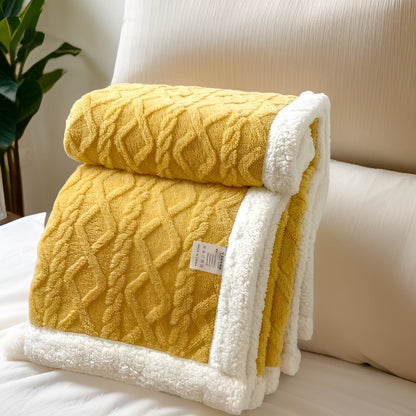 Weiche Kuscheldecke Doppelseitig Flauschig für Winter