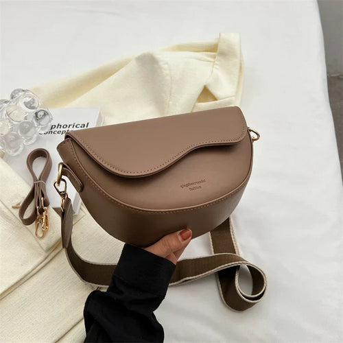 Veganer Crossbody Bag Damen Lederhandtasche Modern