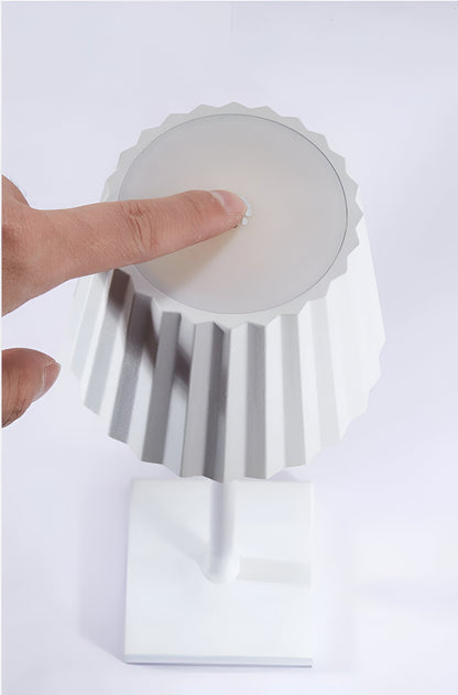 Kabellose LED Tischleuchte Dimmbar Aluminium