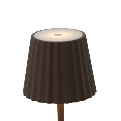 Kabellose LED Tischleuchte Dimmbar Aluminium
